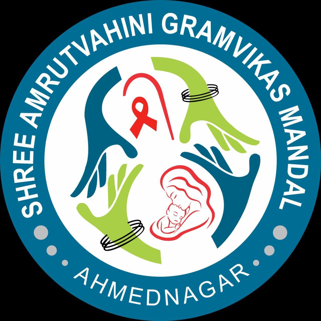 Shree Amrutvahini Gramvikas Mandal logo